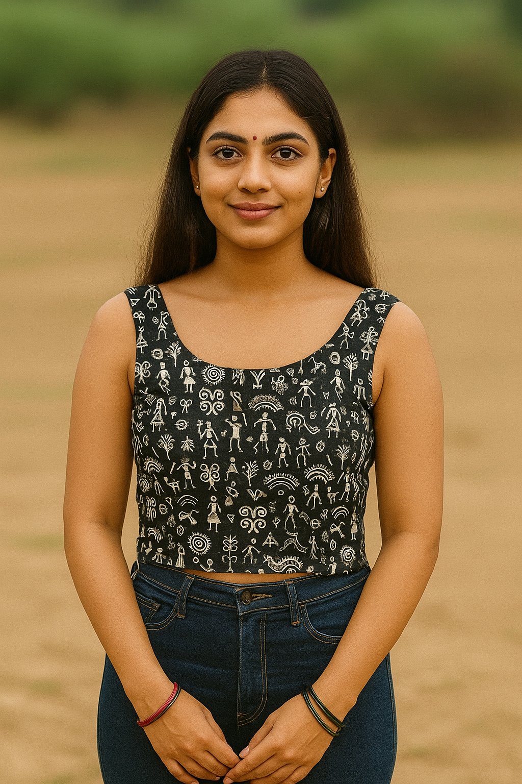 Warli Printed Corset
