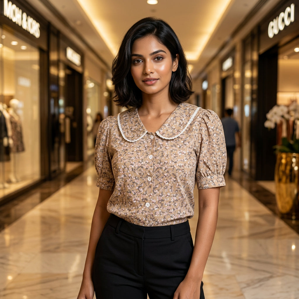 Peter Pan Collar Tops