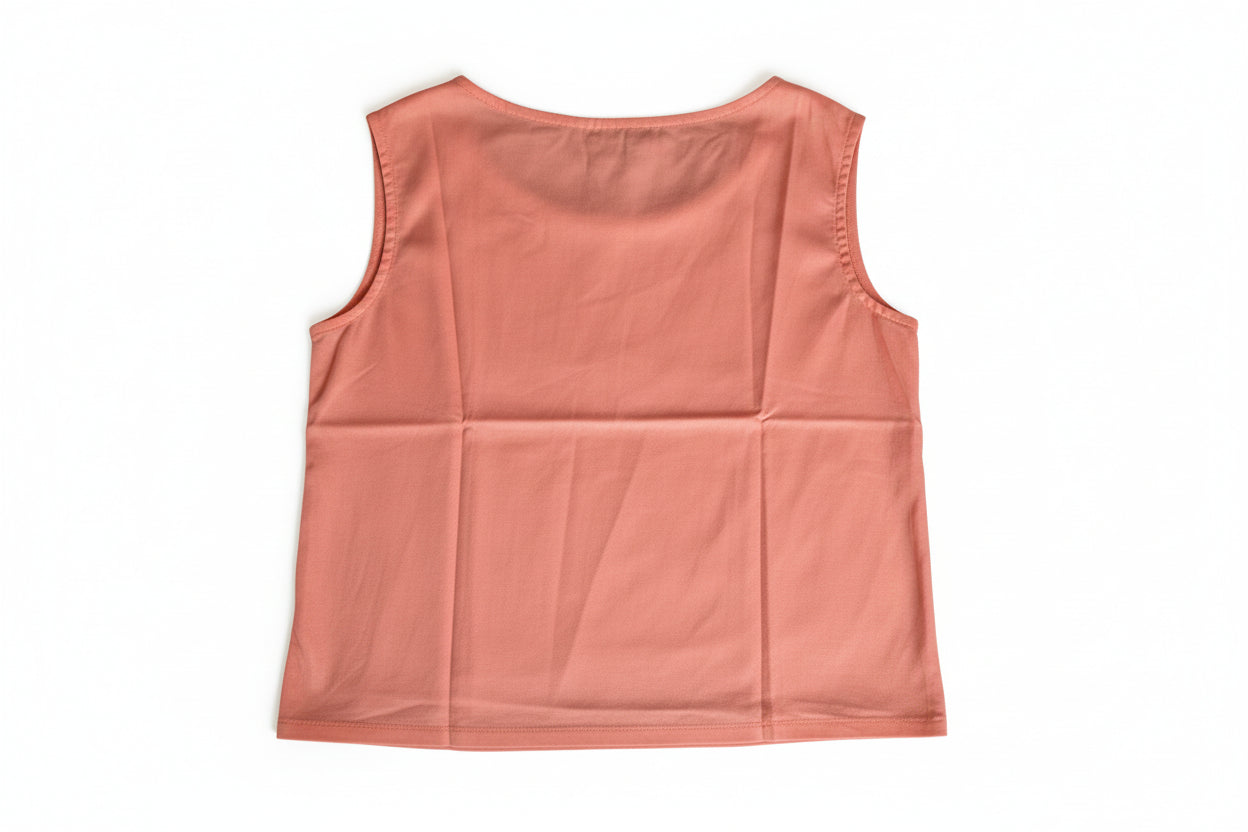 PEACH COWL NECK