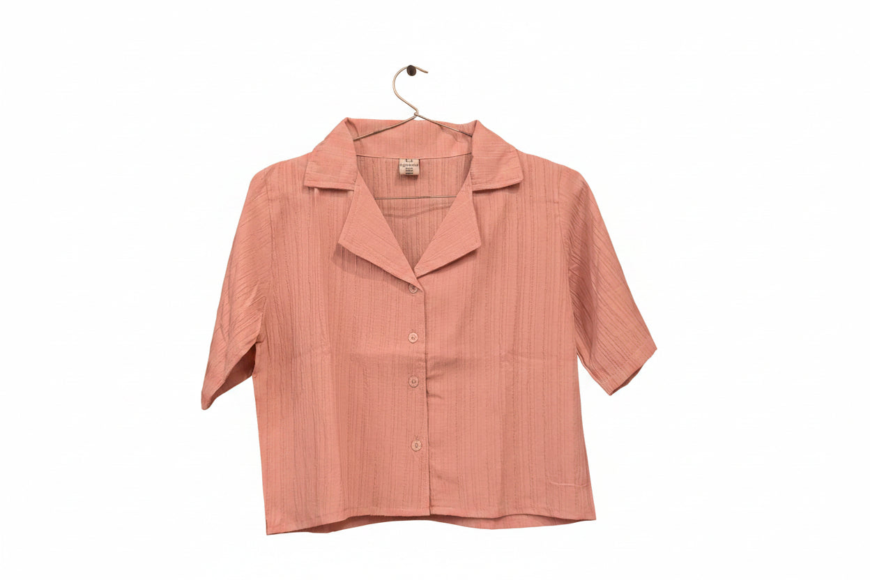 ROSE GOLD SHORT SHIRT