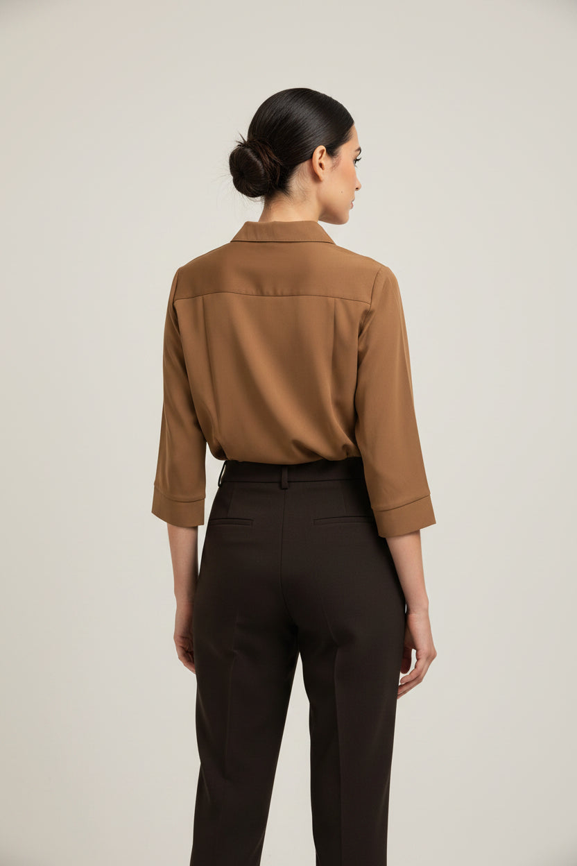 BROWN COLOR SHIRT