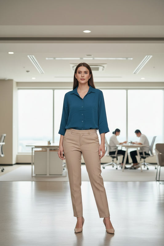 DEEP TEAL SHIRT