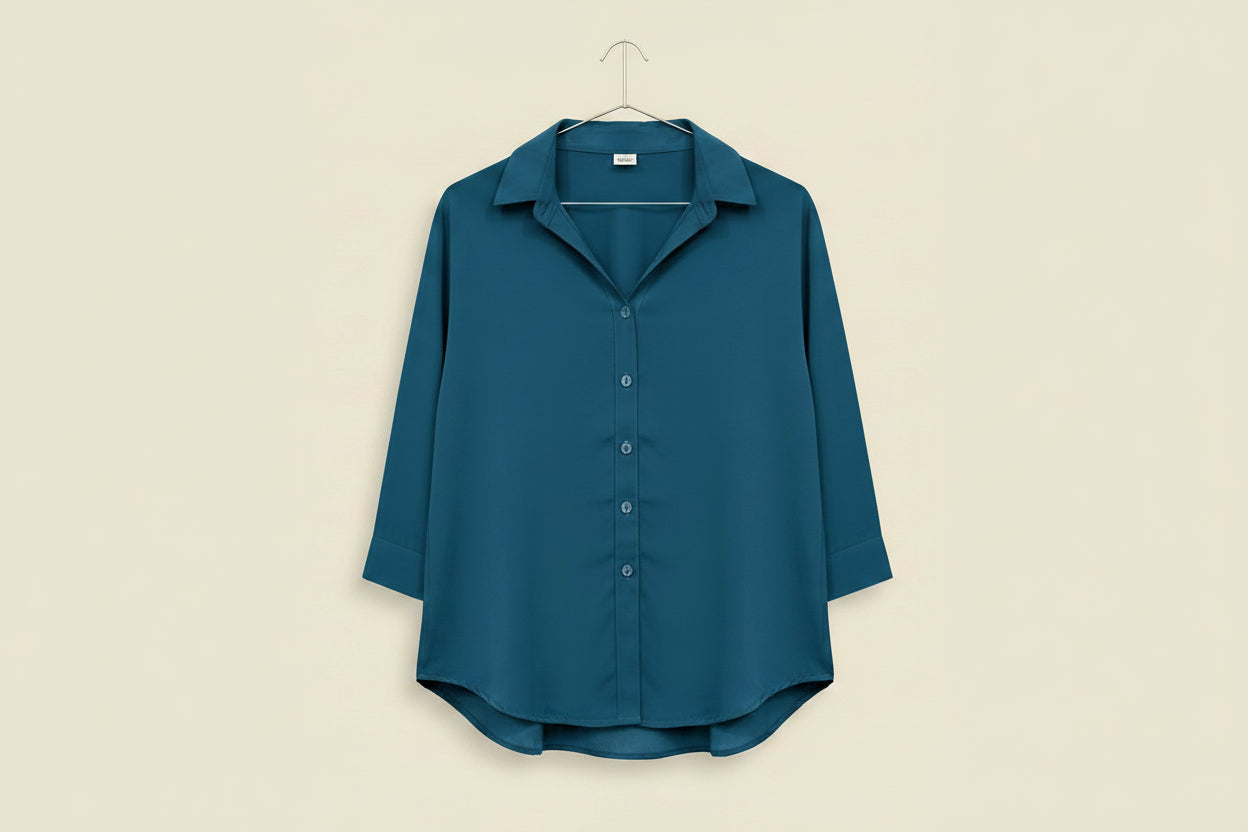 DEEP TEAL SHIRT