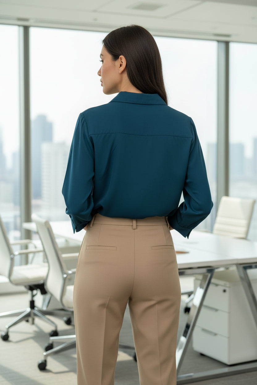 DEEP TEAL SHIRT