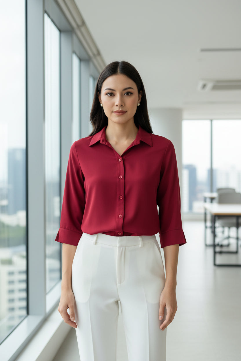 MAROON SHIRT