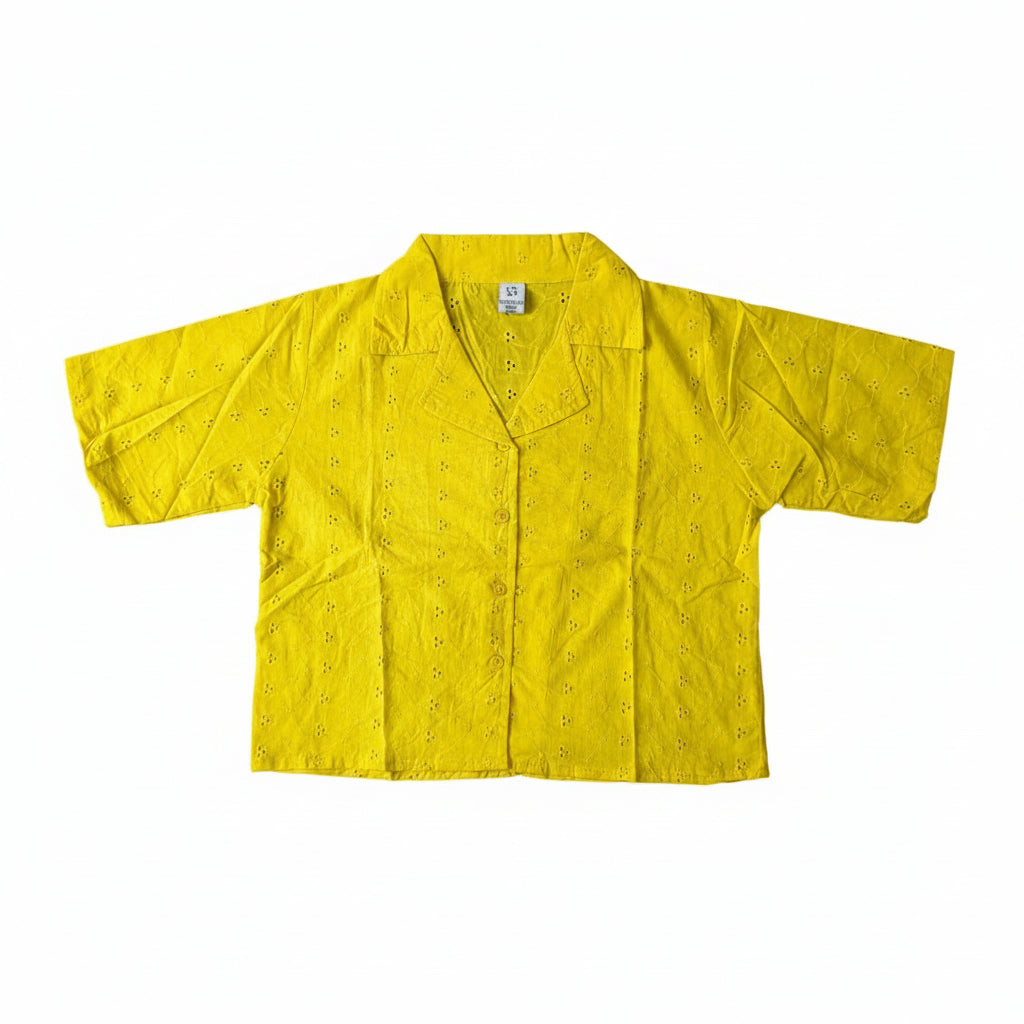 SHORT YELLOW SHIRT