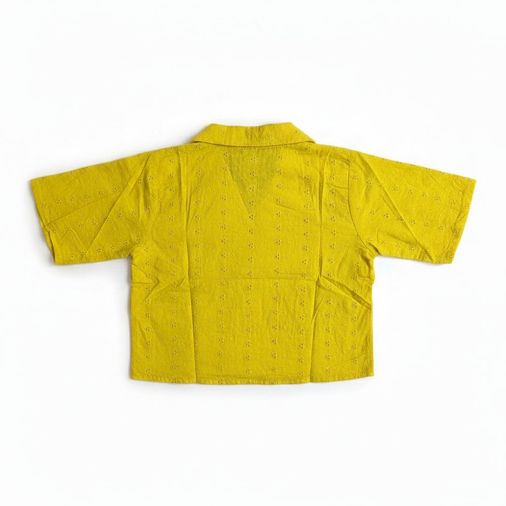 SHORT YELLOW SHIRT