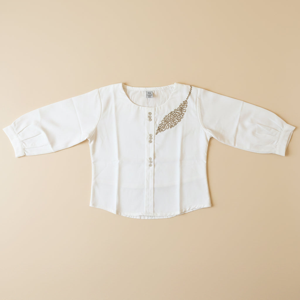 KOREAN OFF WHITE TOP