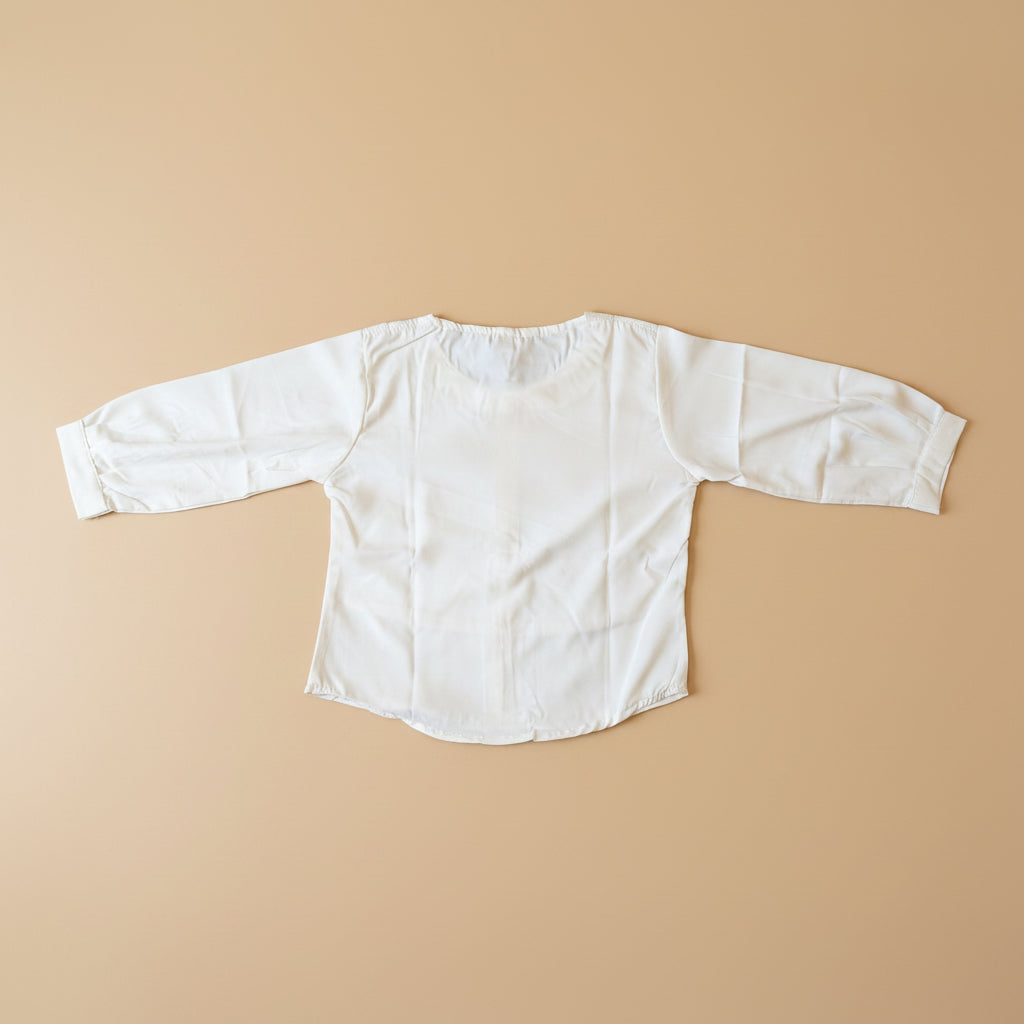 KOREAN OFF WHITE TOP