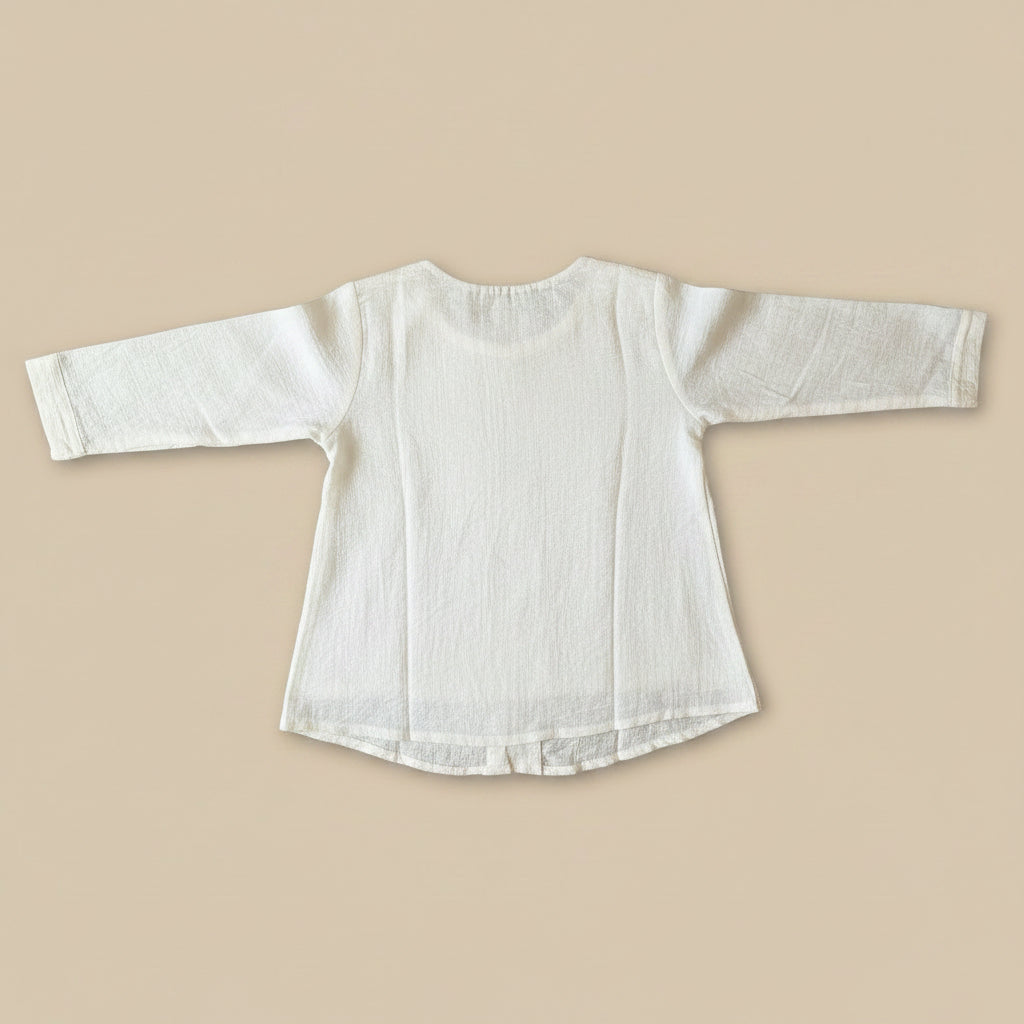 BOHO-CHICK OFF WHITE TUNIC