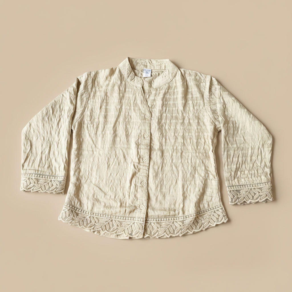 BAND COLLAR TOP