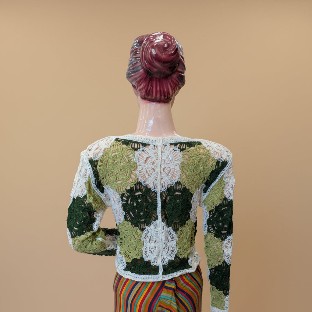 FULL SLEEVES CROTCHET TOP