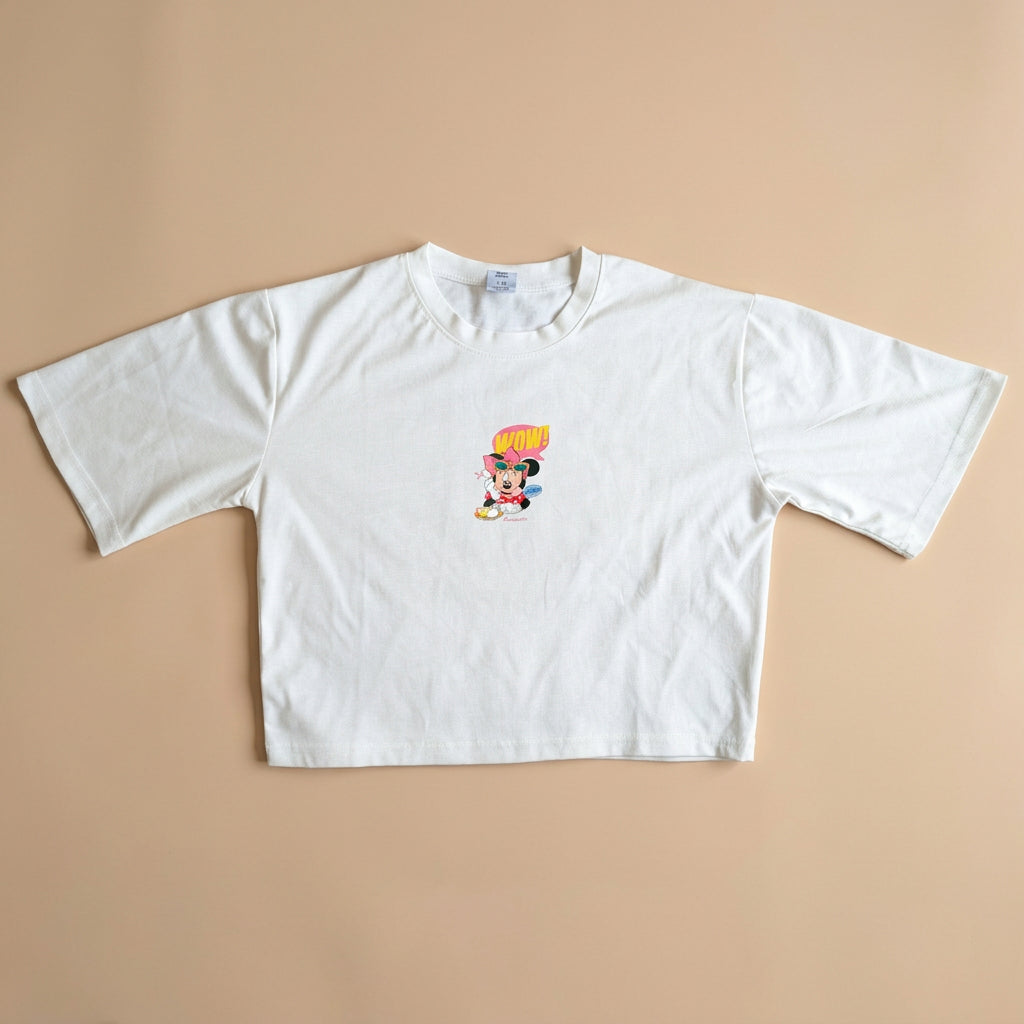 Round neck T-Shirt White
