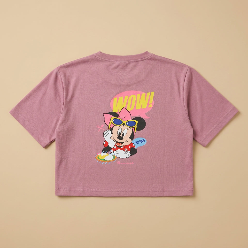Round neck T-Shirt Pink