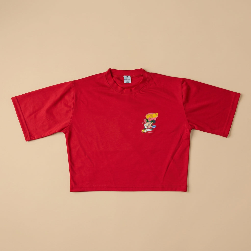 Round neck T-Shirt Red