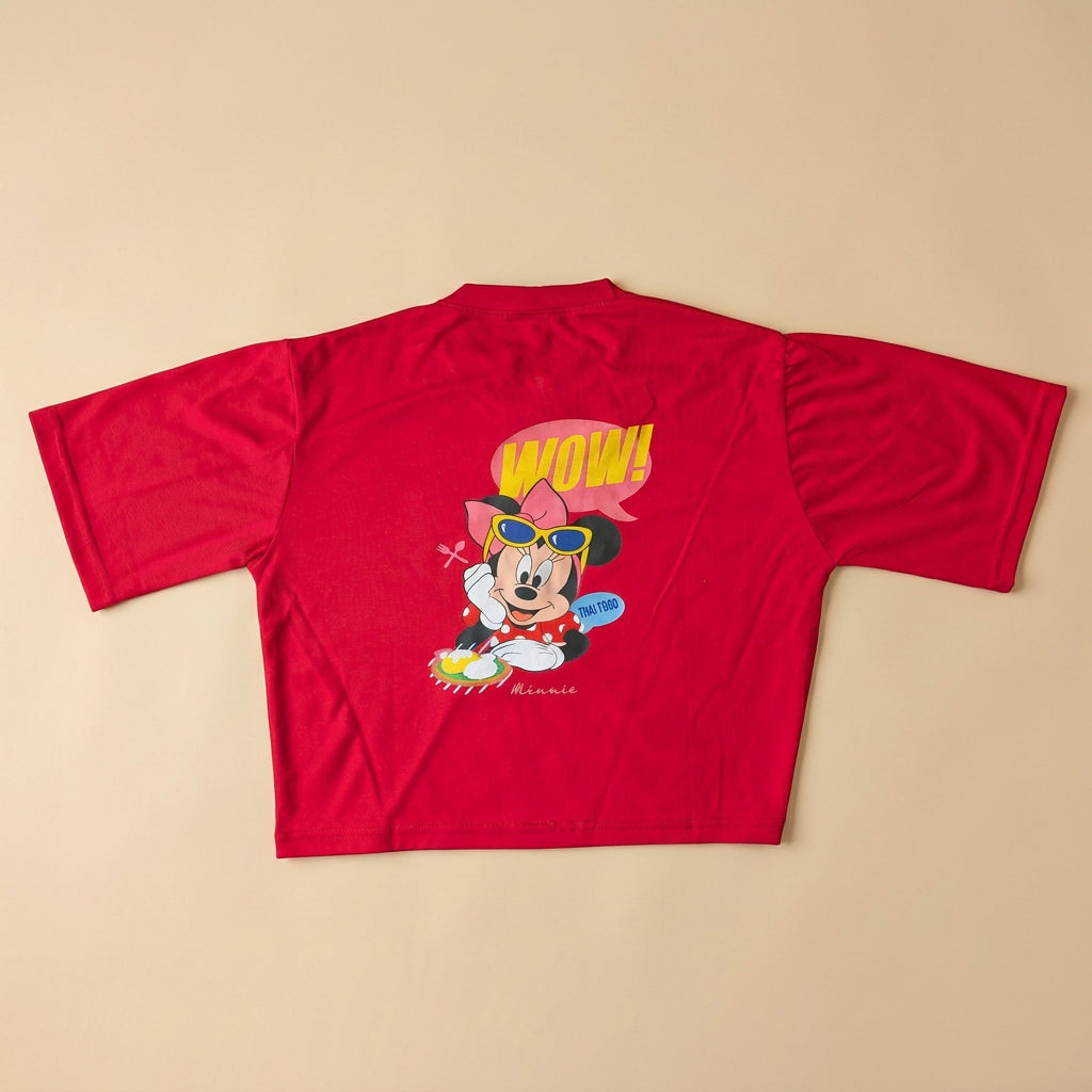 Round neck T-Shirt Red