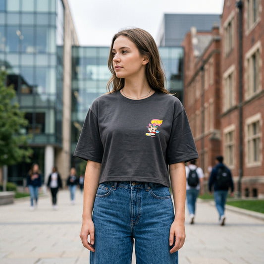 Round neck T-Shirt Black