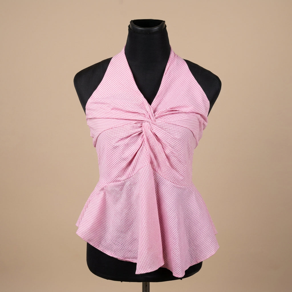 Halter Neck Top Pink