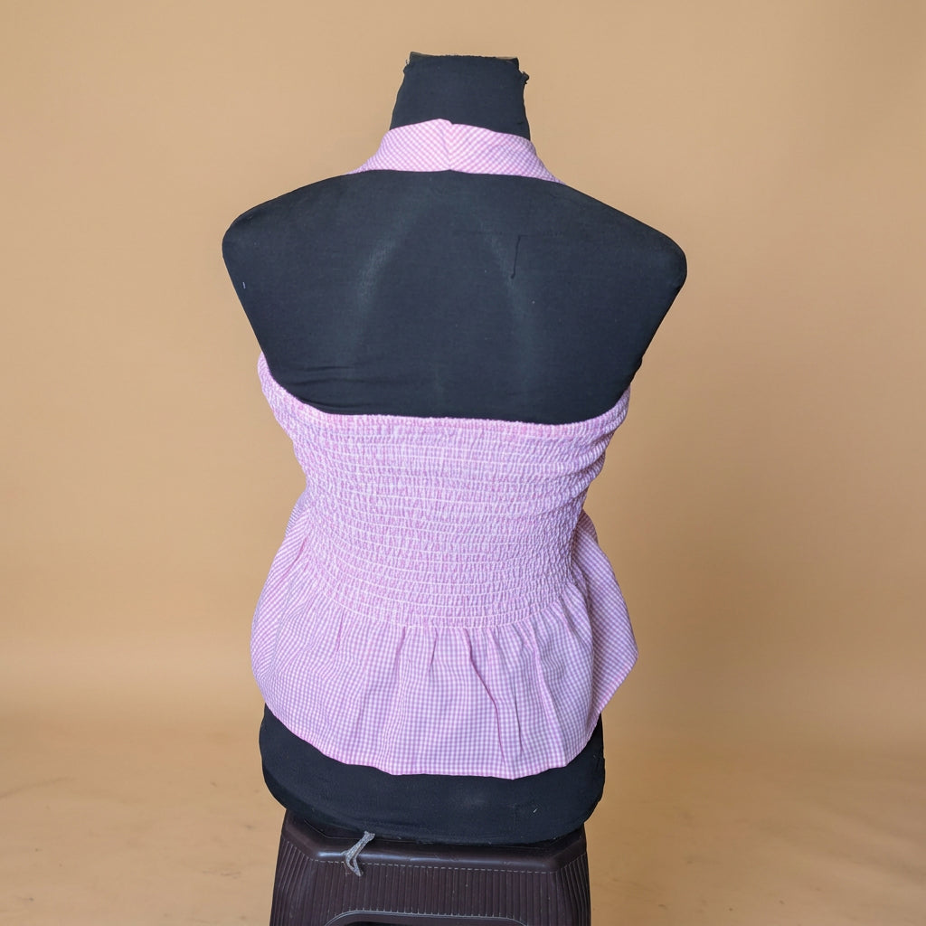 Halter Neck Top Pink