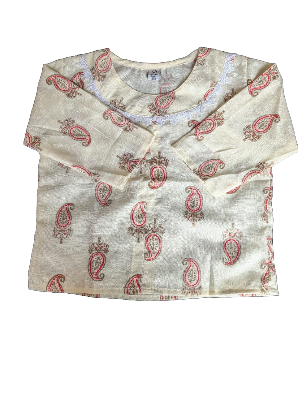 PRINTED SHORT TOP