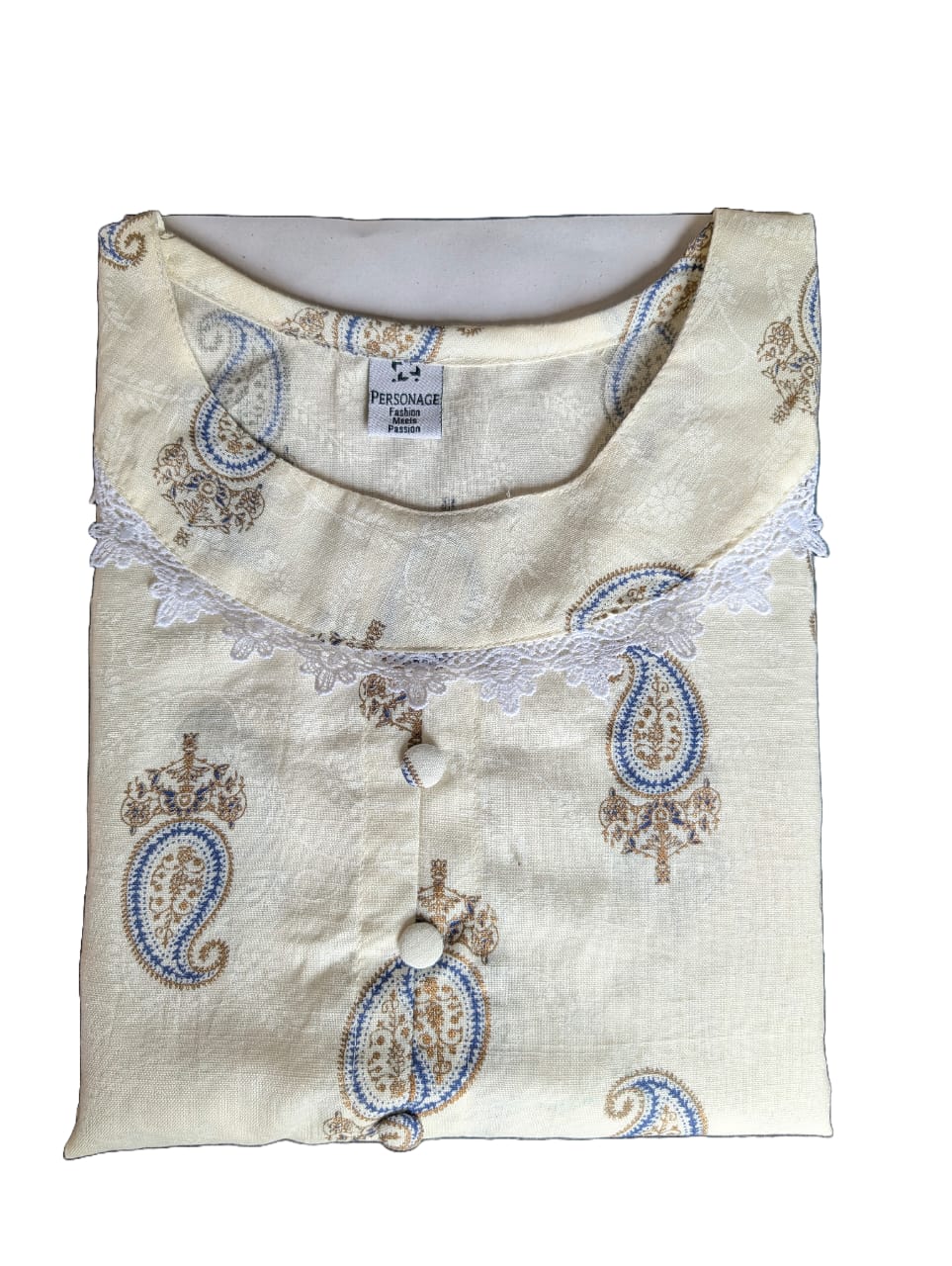 BEIGE SHORT KURTI